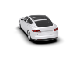 Modern car isolated on background. 3d rendering - illustration png
