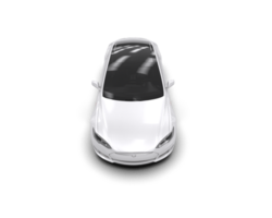 Modern car isolated on background. 3d rendering - illustration png