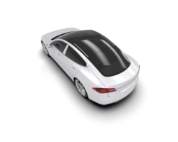 Modern car isolated on background. 3d rendering - illustration png
