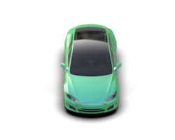 Modern car isolated on background. 3d rendering - illustration png