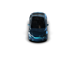 Modern car isolated on background. 3d rendering - illustration png