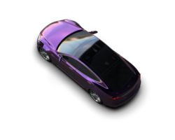 Modern car isolated on background. 3d rendering - illustration png