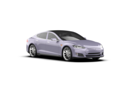 Modern car isolated on background. 3d rendering - illustration png