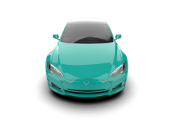 Modern car isolated on background. 3d rendering - illustration png