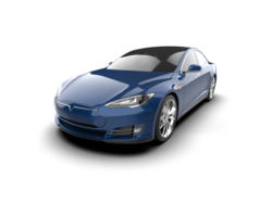 Modern car isolated on background. 3d rendering - illustration png