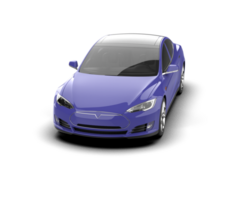 Modern car isolated on background. 3d rendering - illustration png