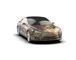 Modern car isolated on background. 3d rendering - illustration png