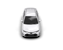 Modern car isolated on background. 3d rendering - illustration png