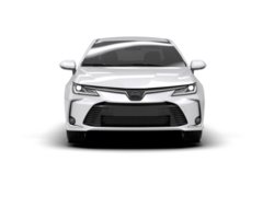 Modern car isolated on background. 3d rendering - illustration png