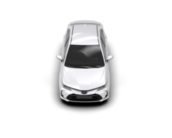 Modern car isolated on background. 3d rendering - illustration png