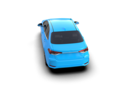 Modern car isolated on background. 3d rendering - illustration png