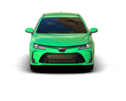Modern car isolated on background. 3d rendering - illustration png