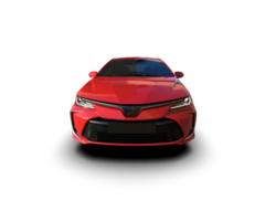 Modern car isolated on background. 3d rendering - illustration png