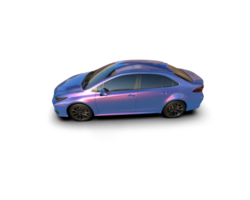 Modern car isolated on background. 3d rendering - illustration png