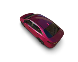 Modern car isolated on background. 3d rendering - illustration png