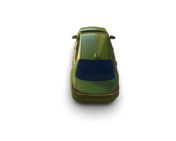 Modern car isolated on background. 3d rendering - illustration png