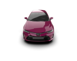 Modern car isolated on background. 3d rendering - illustration png