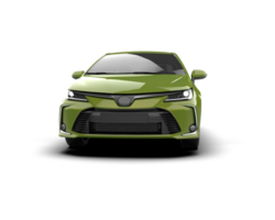 Modern car isolated on background. 3d rendering - illustration png