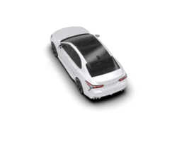 Modern car isolated on background. 3d rendering - illustration png