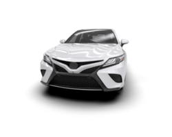 Modern car isolated on background. 3d rendering - illustration png