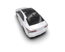 Modern car isolated on background. 3d rendering - illustration png