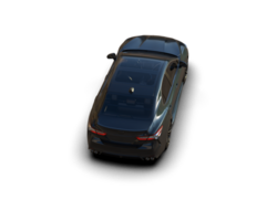 Modern car isolated on background. 3d rendering - illustration png
