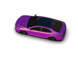 Modern car isolated on background. 3d rendering - illustration png