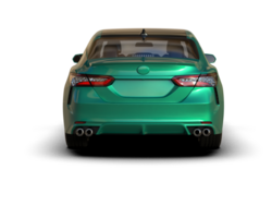 Modern car isolated on background. 3d rendering - illustration png