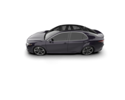 Modern car isolated on background. 3d rendering - illustration png