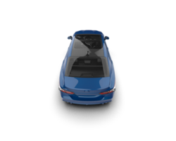 Modern car isolated on background. 3d rendering - illustration png