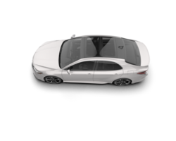 Modern car isolated on background. 3d rendering - illustration png