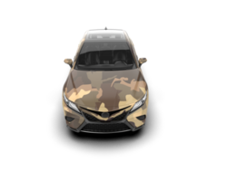 Modern car isolated on background. 3d rendering - illustration png