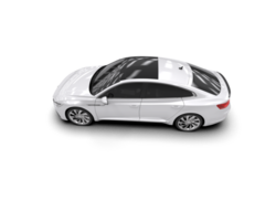Modern car isolated on background. 3d rendering - illustration png