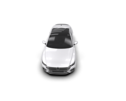 Modern car isolated on background. 3d rendering - illustration png
