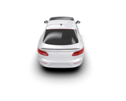 Modern car isolated on background. 3d rendering - illustration png