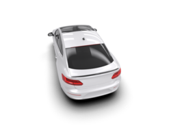 Modern car isolated on background. 3d rendering - illustration png