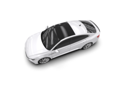 Modern car isolated on background. 3d rendering - illustration png