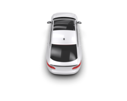 Modern car isolated on background. 3d rendering - illustration png