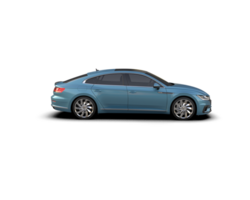 Modern car isolated on background. 3d rendering - illustration png