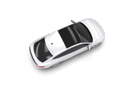 Modern car isolated on background. 3d rendering - illustration png