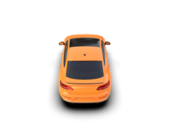 Modern car isolated on background. 3d rendering - illustration png