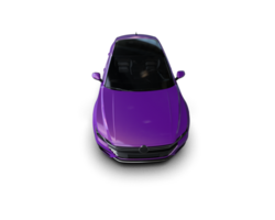 Modern car isolated on background. 3d rendering - illustration png
