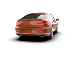 Modern car isolated on background. 3d rendering - illustration png