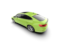 Modern car isolated on background. 3d rendering - illustration png