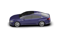 Modern car isolated on background. 3d rendering - illustration png