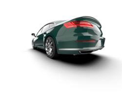 Modern car isolated on background. 3d rendering - illustration png