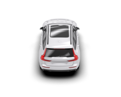 Modern car isolated on background. 3d rendering - illustration png