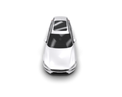 Modern car isolated on background. 3d rendering - illustration png