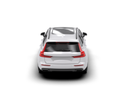 Modern car isolated on background. 3d rendering - illustration png