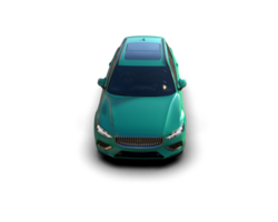 Modern car isolated on background. 3d rendering - illustration png